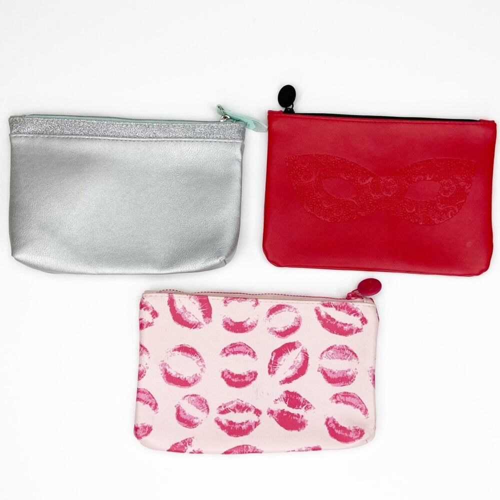 Three Ipsy Makeup Bags